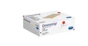 Omnistrip Flexible無紡縫針膠布3-strips 6x76mm 50's